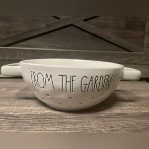 Rae Dunn FROM THE GARDEN Colander 🇺🇸
